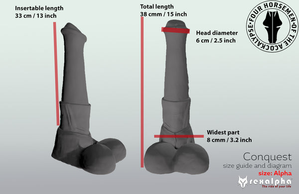 Conquest - Depth & Horseplay dildo