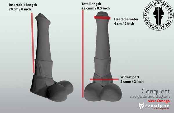 Conquest - Depth & Horseplay dildo