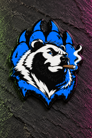 Bear Pin Badge