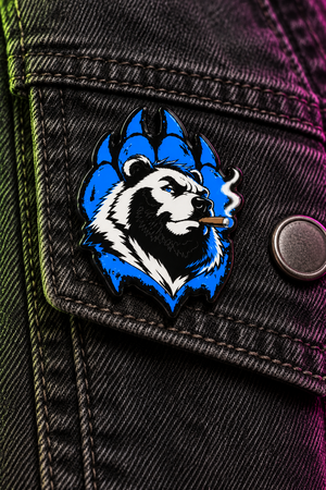 Bear Pin Badge