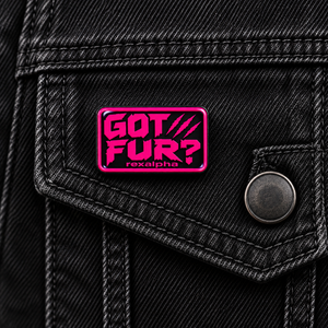 GOT FUR? Pin Badge
