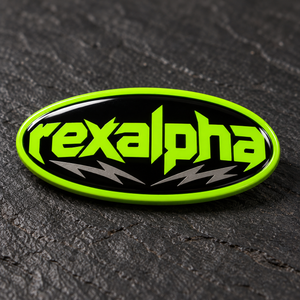 rexalpha Pin Badge - Lime