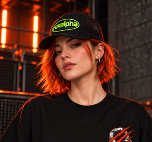 rexalpha – Lime TPU Trucker Cap