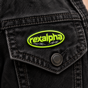 rexalpha Pin Badge - Lime